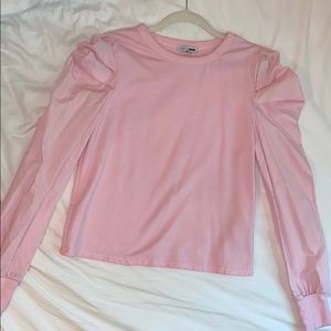Ruched Puff long sleeve top